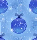 Christmas Blue Bulb