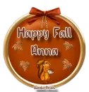 Happy Fall - Anna