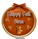 Happy Fall - Gina