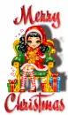 Christmas Candybar Doll