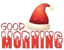 Good Morning (Santa Hat)