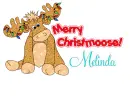Merry Christmoose Melinda