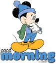 GOOD MORNING (MICKEY IN THE SNOW)
