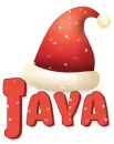 Jaya's Santa Hat (animated snow)