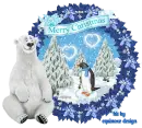 Polar Bear - Merry Christmas