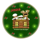 Christmas Moose - Jane
