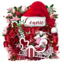 Connie - Animated Santa Hat