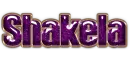 Purple with gold trim - Shakela
