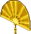 FantasyYellowGoldFan