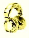 CanYouFeelTheBeatLightGoldFuzzyHeadphones