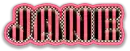 Pink Striped Name - Jane