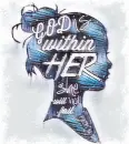 God is with her