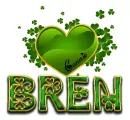 ST PATRICKS DAY BREN TEXT