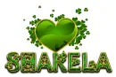 ST PATRICKS DAY HEART SHAKELA TEXT