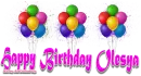 Happy Birthday - Olesya