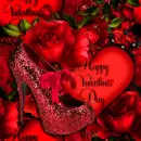 Happy Valentine's Day seamless background