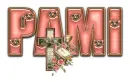 DUSTY ROSE  BIBLE CROSS PAMI TEXT