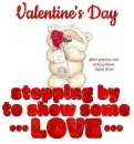 stopping by to show some love (fizzy moon) Valentine's day