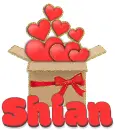 Shian, Box of hearts, pixabay, glittered