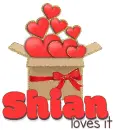 Shian loves it, box of hearts, pixabay, glittered