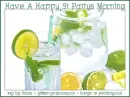 Have A Happy St Pattys Morning (animated bubbles)
