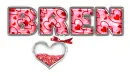 VALENTINE BREN SILVER TEXT