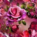 Romatic Mystique Background 