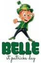 Belle, St Patricks Day, Lucky from Lucky Charms