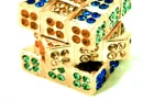 SquareBizLightGoldCube