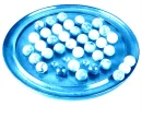 LifeIsACircleTurquoiseCheckers