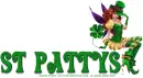 ST PATTYS, HOLIDAYS, SEASONAL, FAIRY GIRL IN GREEN