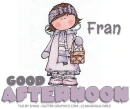 GOOD AFTERNOO.. Fran, MAGNOLIA FAIRY/ANGEL GIRL, WINTER