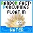 porcupine floating in water