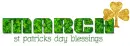 MARCH st patricks day blessings, SHAMROCKS, HOLIDAYS 