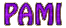 Purple name - Pami