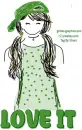 LOVE IT, GIRL IN GREEN, CUTE