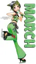 MARCH, GIRL IN GREEN, CUTE