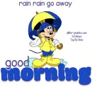 Good Morning, Animated, Rain, Disney