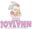 JOYLYNN, EASTER BUNNY, ANIMALS, FIRST NAMES