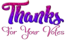 Thanks for your votes