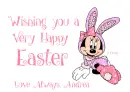 Easter Minnie Mouse - Andrea