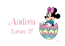 Easter Minnie Mouse - Andrea