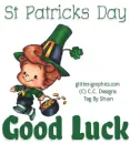 St Patricks Day.. GOOD LUCK, HOLIDAYS, LEPRECHAUN