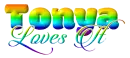 Rainbow text - Tonya
