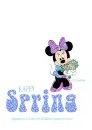 Minnie Mouse - Happy Spring