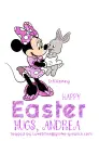 Minnie Mouse - Happy Easter - Andrea