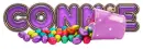 EGGS COLORFUL BASKET CONNIE TEXT
