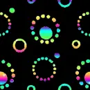 Rainbow Glitter Background