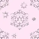 Pink Snowflake Glitter Bacakground