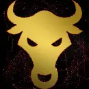 bull gold red